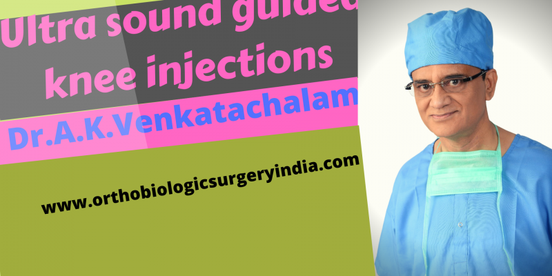 Ultra sound guided knee injections Chennai India