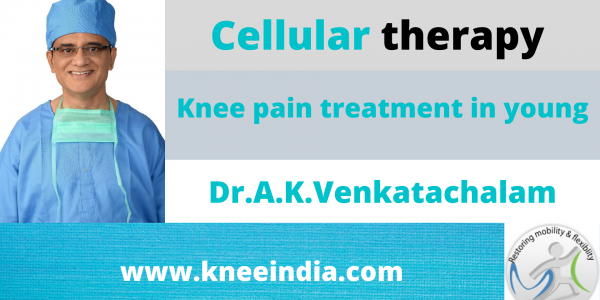 Knee pain treatment in young