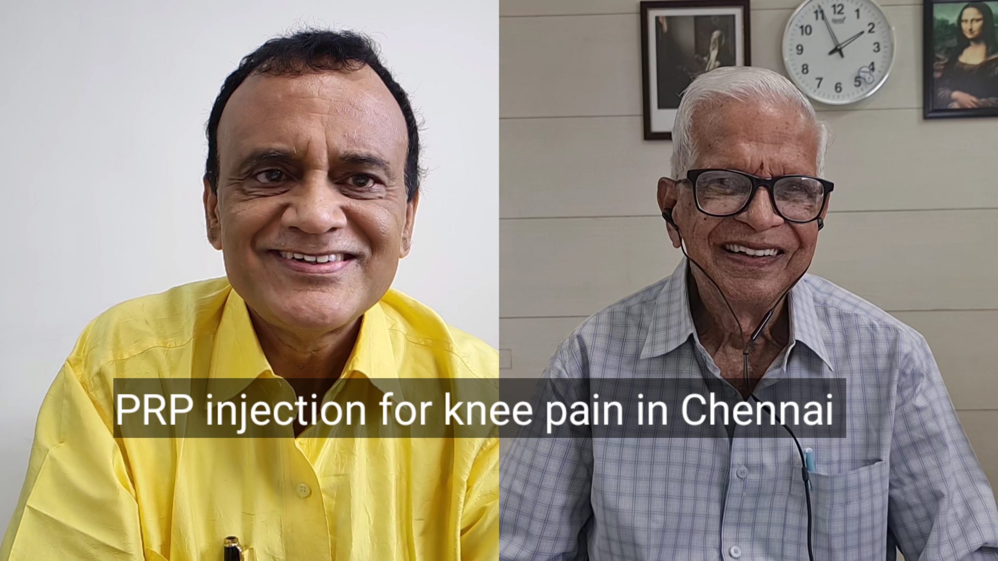 PRP injection knee arthritis Chennai Ortho Biologic Surgery India