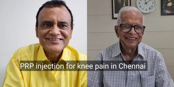 PRP injection knee arthritis Chennai
