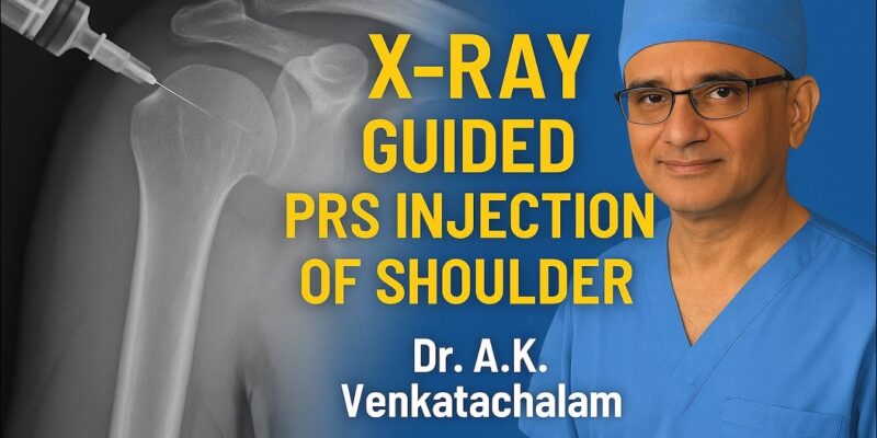 PRS treatment shoulder arthritis Chennai
